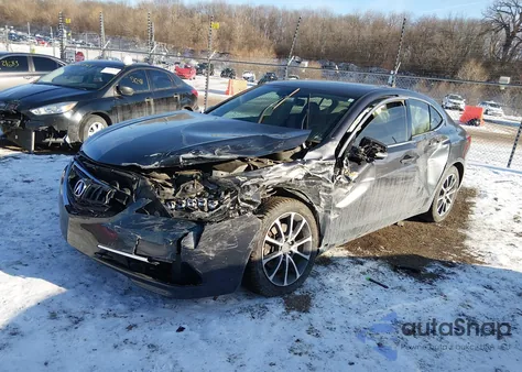 2015 Acura Tlx V6 Tech from USA, damaged, VIN 19UUB3F58FA007640